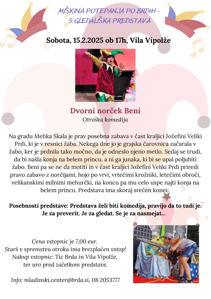 Miskina potepanja plakat Norcek Beni
